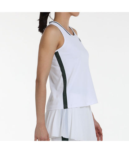 TOP DE MULHER BULLPADEL LERNA BRANCA