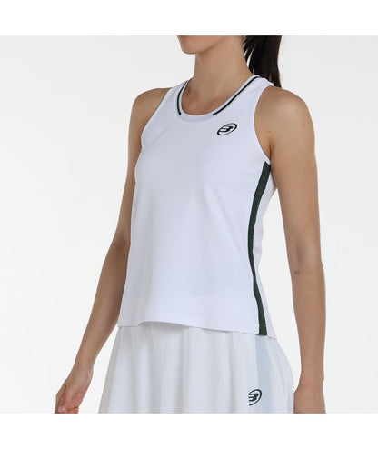 TOP DE MULHER BULLPADEL LERNA BRANCA
