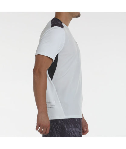 T-SHIRT HOMEM BULLPADEL MINO BRANCO GELO