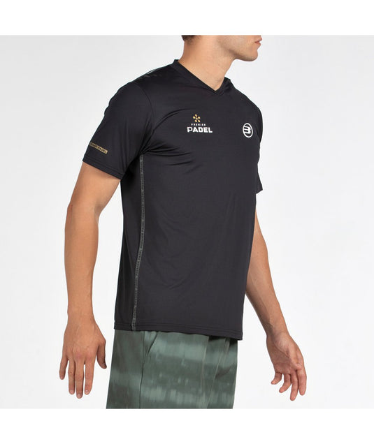 T-SHIRT HOMEM BULLPADEL PERICO PRETO Premier Padel