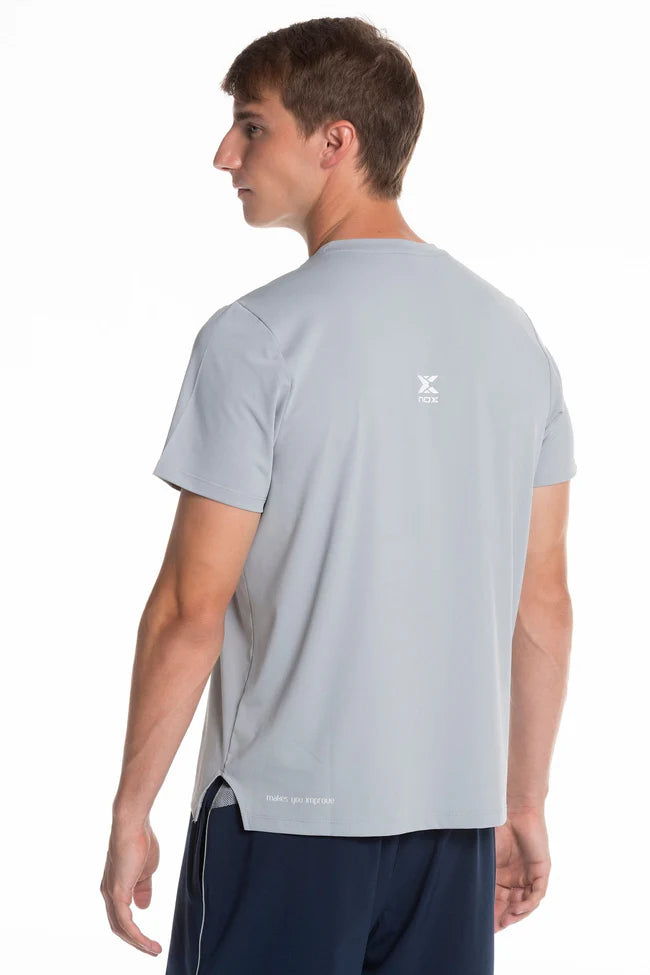 Carica immagine in Galleria Viewer, T-SHIRT HOMEM NOX TEAM REGULAR CINZENTA
