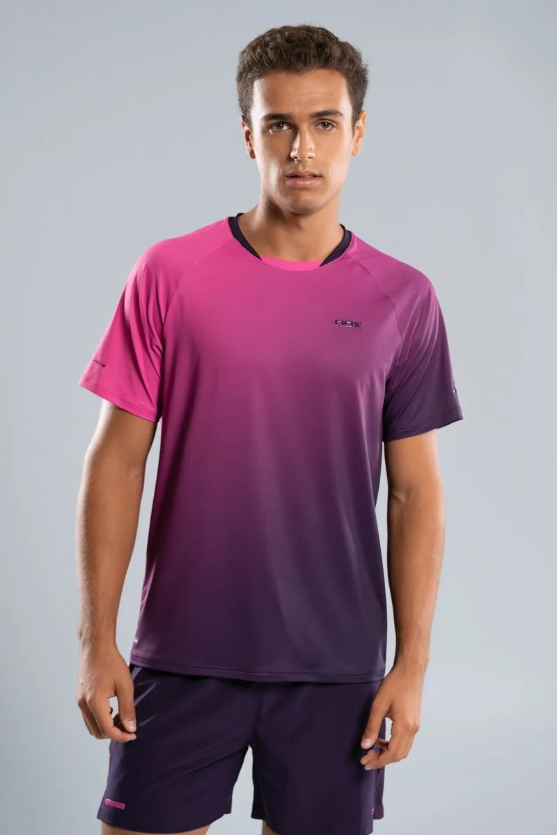 POLO HOMBRE NOX PRO Blackberry Rose Degradado