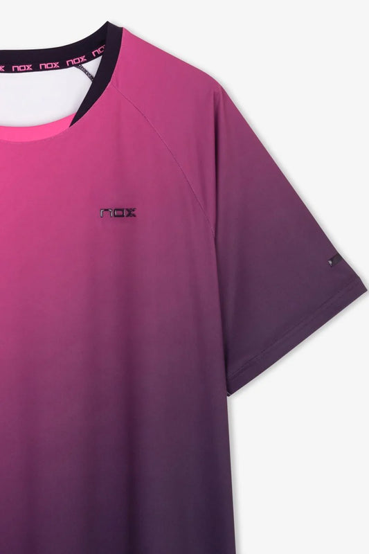T-SHIRT POLO HOMEM NOX PRO Blackberry Rose Degraded