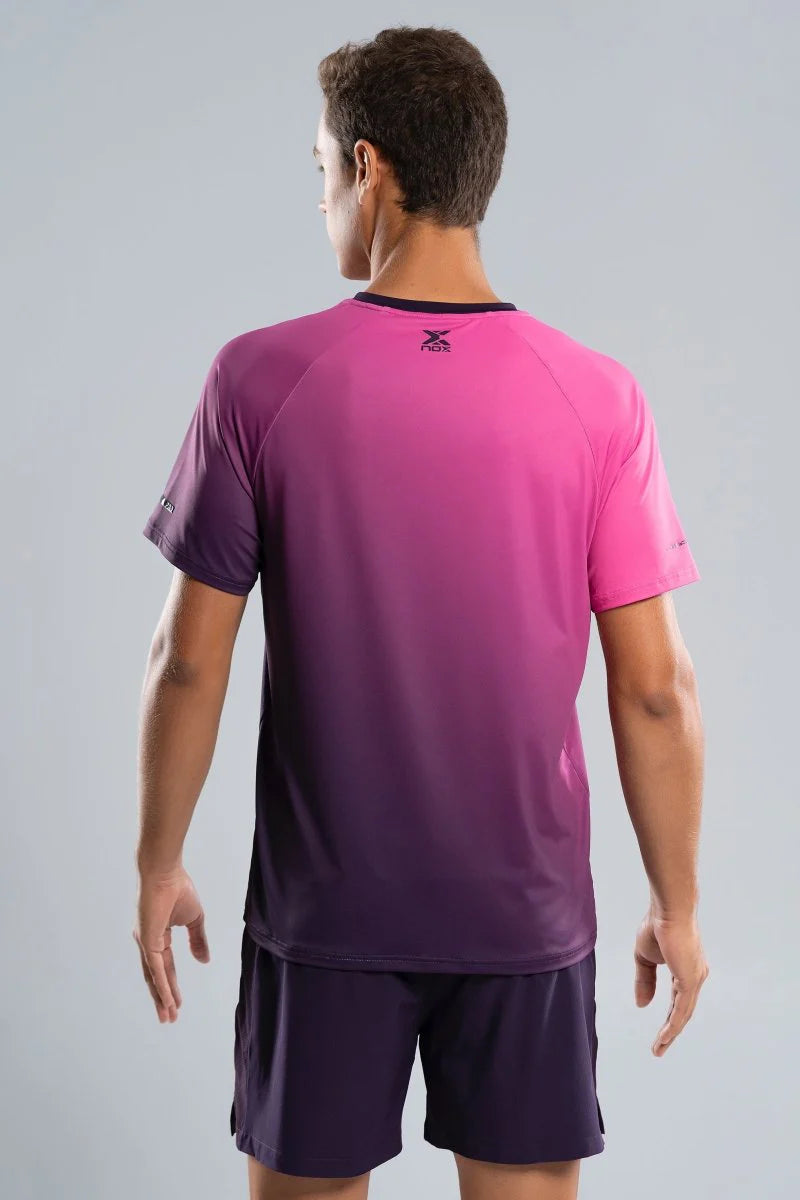 POLO HOMBRE NOX PRO Blackberry Rose Degradado