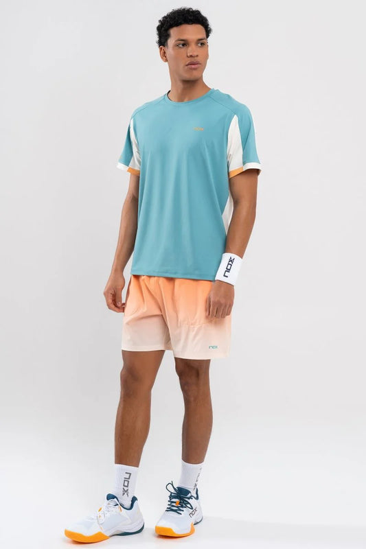 T-SHIRT HOMEM NOX PRO TURQUESA