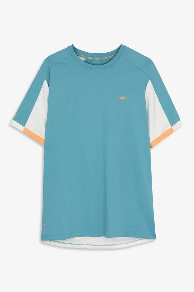 T-SHIRT HOMEM NOX PRO TURQUESA