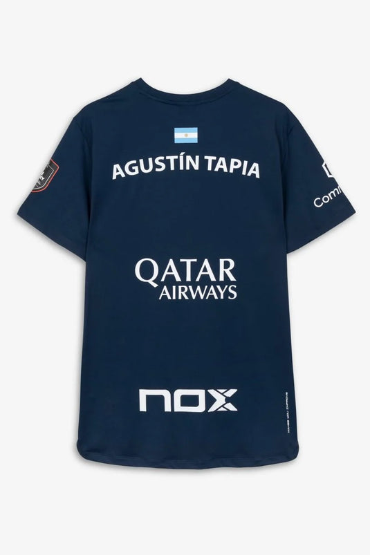 T-SHIRT HOMEM NOX SPONSORS AT10 AZUL ESCURO AGUSTIN TAPIA  2026