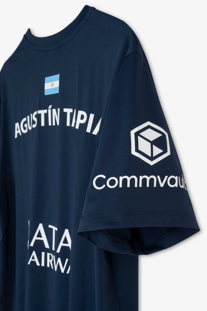 T-SHIRT HOMEM NOX SPONSORS AT10 AZUL ESCURO AGUSTIN TAPIA  2026