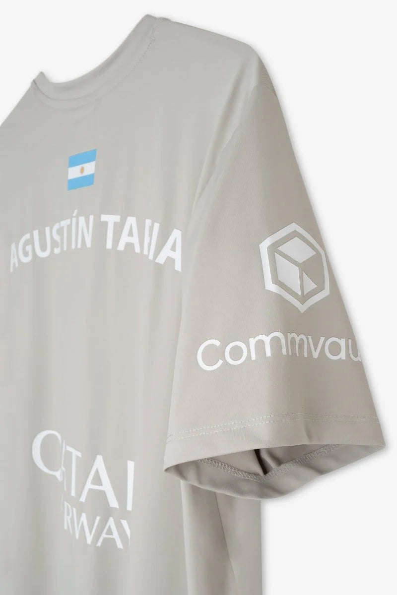 Cargue la imagen en el visor de la galería, CAMISETA HOMBRE NOX SPONSORS AT10 GRIS AGUSTÍN TAPIA 2026

