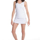 TOP DE ALÇAS MULHER NOX TEAM FIT BRANCO