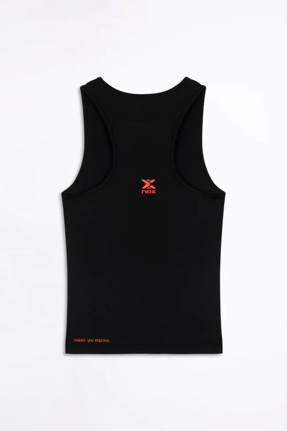 TOP DE ALÇAS MULHER NOX TEAM FIT PRETO