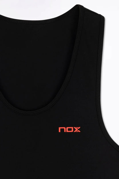 TOP DE ALÇAS MULHER NOX TEAM FIT PRETO
