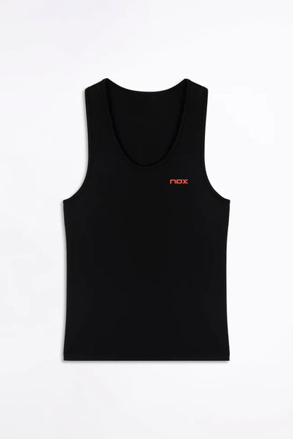 TOP DE ALÇAS MULHER NOX TEAM FIT PRETO