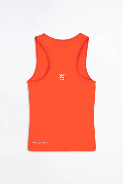 TOP DE ALÇAS MULHER NOX TEAM FIT VERMELHO