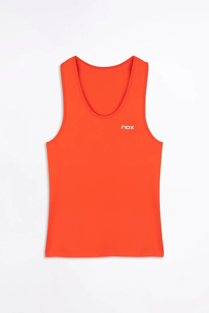 TOP DE ALÇAS MULHER NOX TEAM FIT VERMELHO