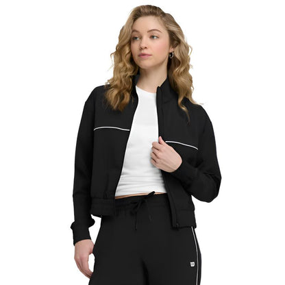 CASACO MULHER WILSON TEAM WARM-UP BLACK