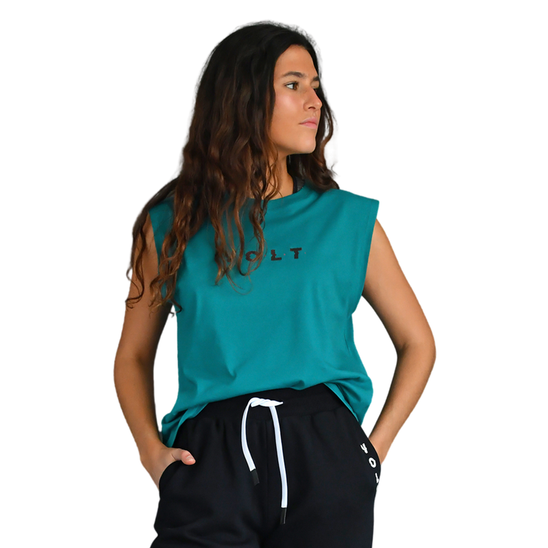 Laden Sie das Bild in Galerie -Viewer, TOP CASUAL MULHER VOLT VERDE V4
