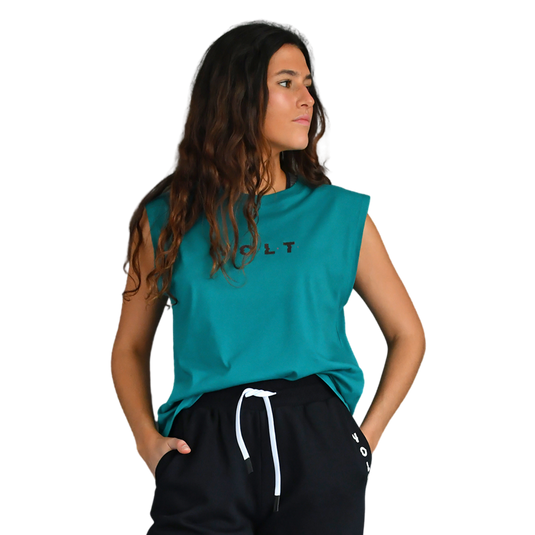 TOP CASUAL MULHER VOLT VERDE V4