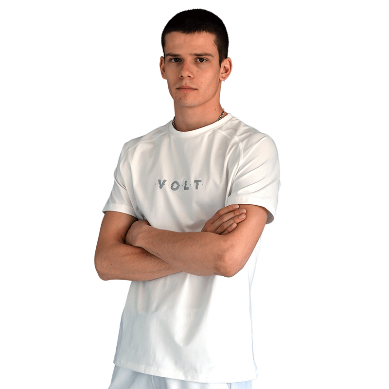 Abrir imagem na galeria, T-SHIRT HOMEM VOLT PERFORMANCE BRANCA
