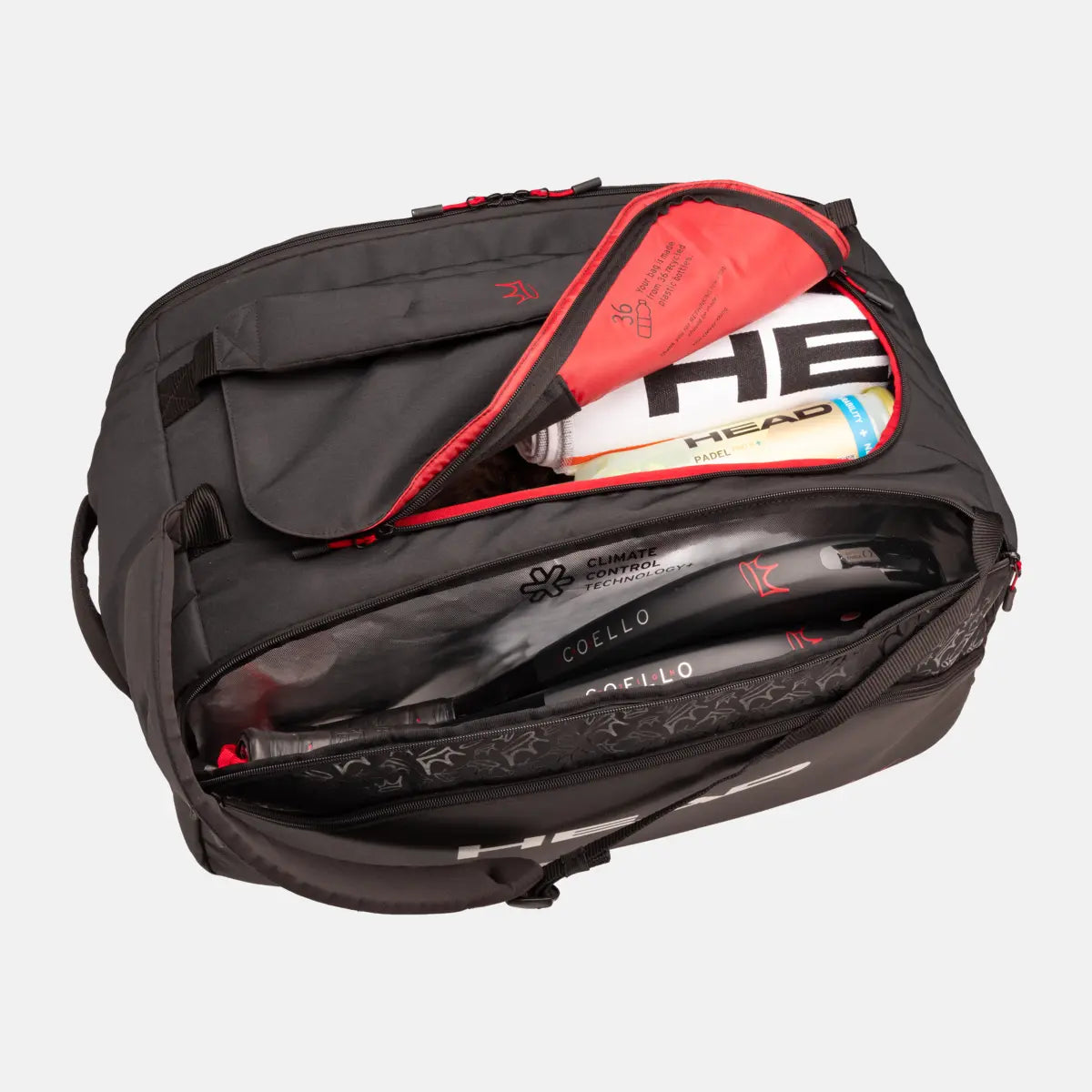SACO DE PADEL HEAD COELLO PRO X PADEL DUFFLE BAG L
