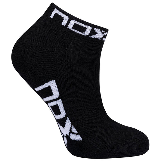 MEIAS PADEL NOX PRETAS LOGO BRANCO