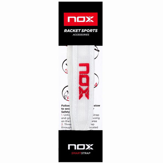 CORREIA PARA RAQUETE DE PADEL NOX SMARTSTRAP BRANCO