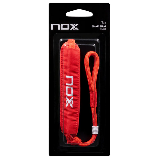 CORREIA PARA RAQUETE DE PADEL NOX SMARTSTRAP LUXURY VERMELHO