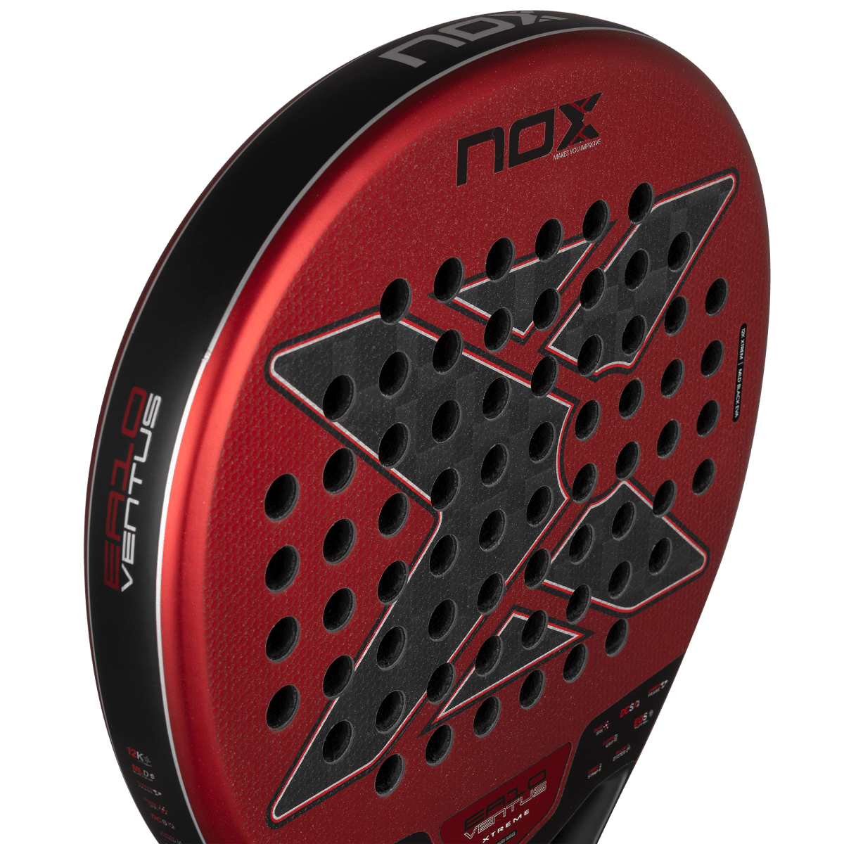 RAQUETE DE PADEL NOX EA10 VENTUS HYBRID 12K XTREM by EDU ALONSO - PRÉ-VENDA