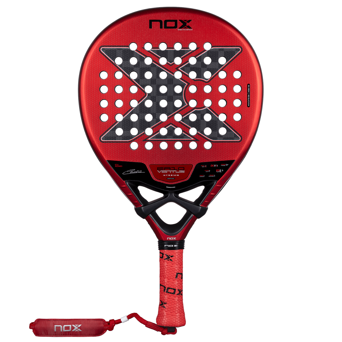 RAQUETE DE PADEL NOX EA10 VENTUS HYBRID 12K XTREM by EDU ALONSO - PRÉ-VENDA