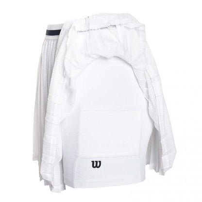 SAIA MULHER WILSON TEAM PLEATED BRIGHT WHITE