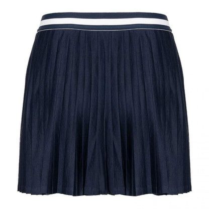 SAIA MULHER WILSON TEAM PLEATED CLASSIC NAVY