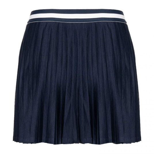 SAIA MULHER WILSON TEAM PLEATED CLASSIC NAVY
