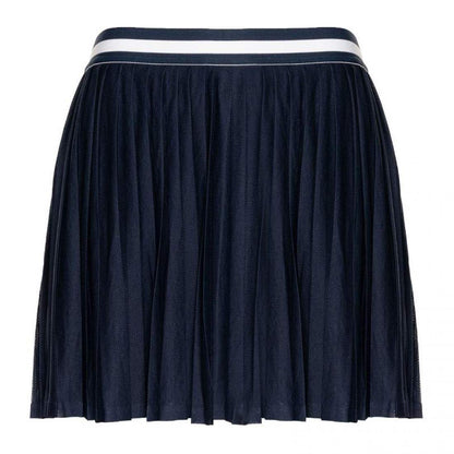 SAIA MULHER WILSON TEAM PLEATED CLASSIC NAVY