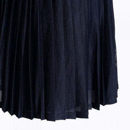 SAIA MULHER WILSON TEAM PLEATED CLASSIC NAVY