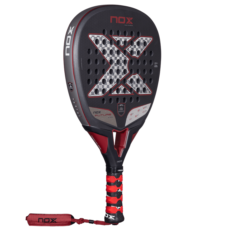 Abrir imagem na galeria, RAQUETE DE PADEL NOX FUTURE ATTACK 12K ALUM
