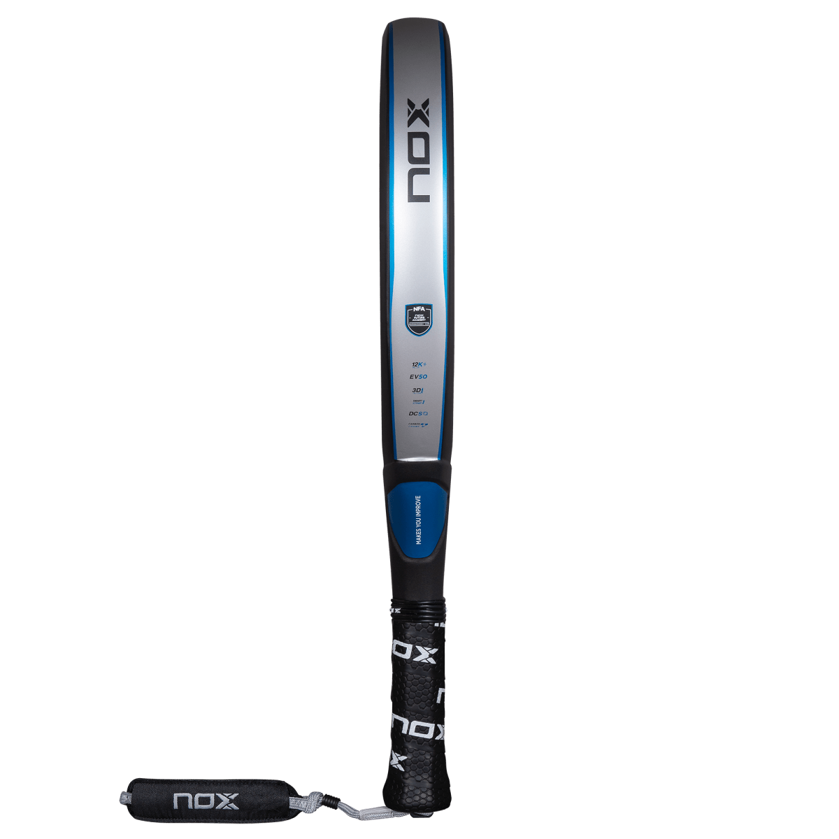 RAQUETE DE PADEL NOX FUTURE HYBRID 12K ALUM