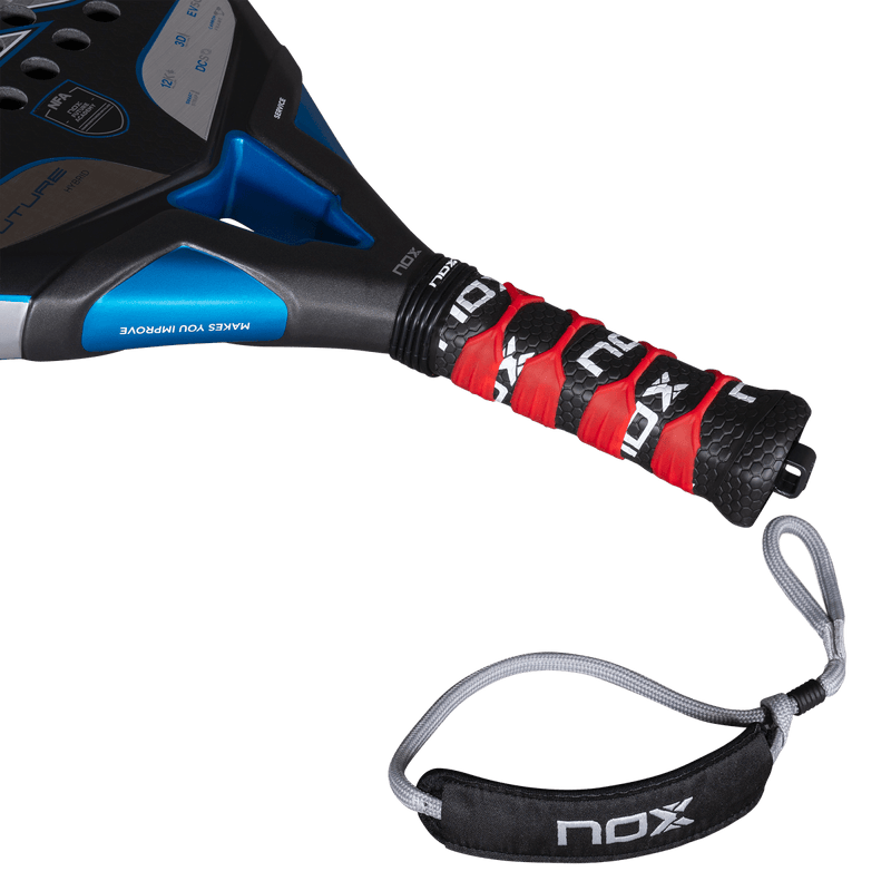 Abrir imagem na galeria, RAQUETE DE PADEL NOX FUTURE HYBRID 12K ALUM
