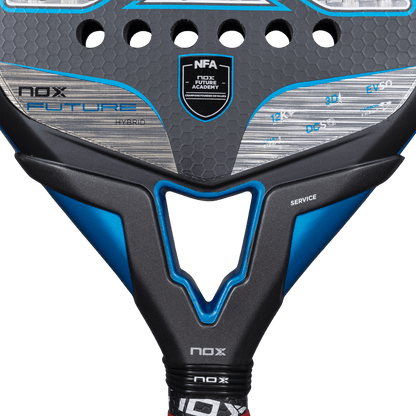 RAQUETE DE PADEL NOX FUTURE HYBRID 12K ALUM