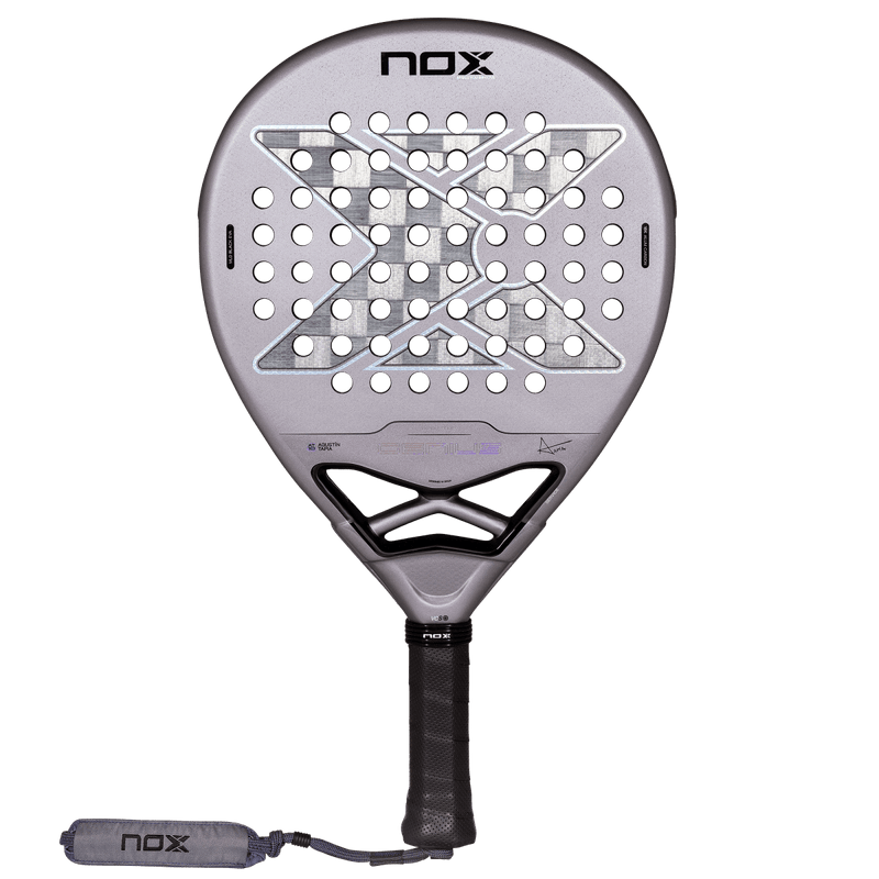 Abrir imagem na galeria, RAQUETE DE PADEL NOX GENIUS 18K ALUM 2027 by AGUSTÍN TAPIA - PRÉ VENDA
