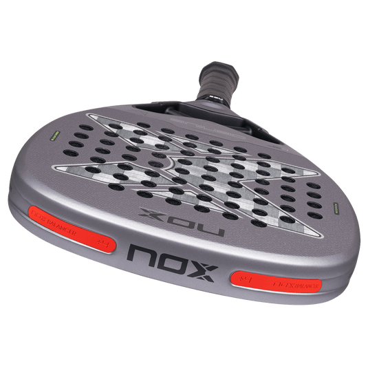 RAQUETE DE PADEL NOX GENIUS ATTACK 18K ALUM 2027 by AGUSTÍN TAPIA - PRÉ VENDA
