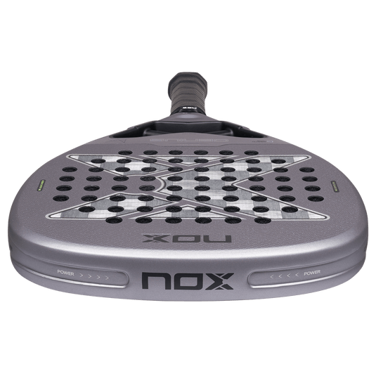 RAQUETE DE PADEL NOX GENIUS ATTACK 18K ALUM 2027 by AGUSTÍN TAPIA - PRÉ VENDA