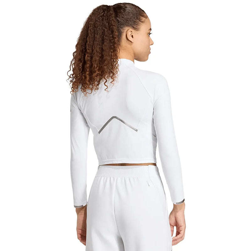 Laden Sie das Bild in Galerie -Viewer, CASACO MULHER ADIDAS LS PRO BRANCO
