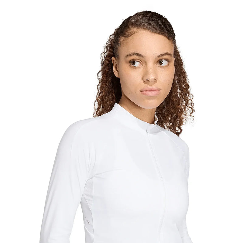 Laden Sie das Bild in Galerie -Viewer, CASACO MULHER ADIDAS LS PRO BRANCO
