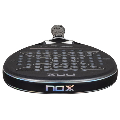 RAQUETE DE PADEL NOX LA10 QUANTUM 12K DE LEO AUGSBURGER