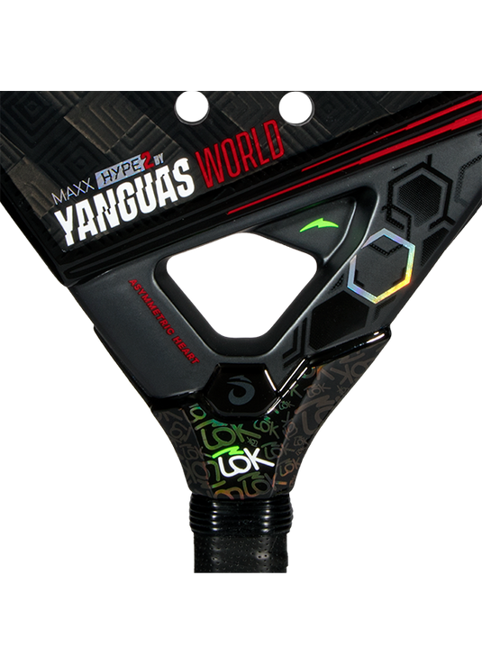 RAQUETE DE PADEL LOK MAXX HYPE YANGUAS WORLD