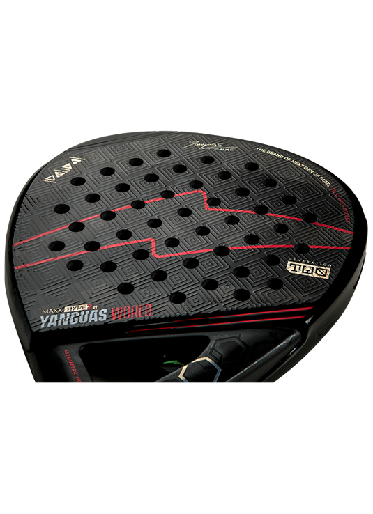 RAQUETE DE PADEL LOK MAXX HYPE YANGUAS WORLD