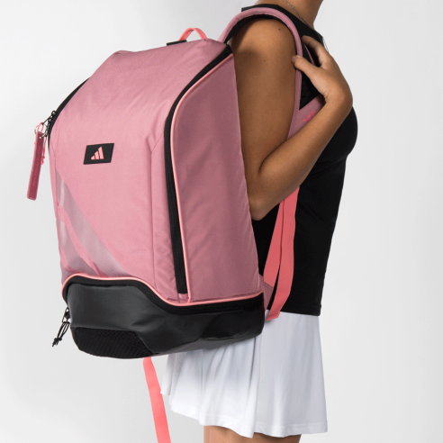 MOCHILA DE PADEL ADIDAS PRO TOUR PINK 2026 DE MARTITA ORTEGA