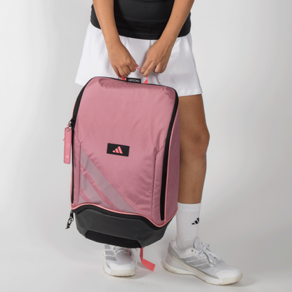 MOCHILA DE PADEL ADIDAS PRO TOUR PINK 2026 DE MARTITA ORTEGA