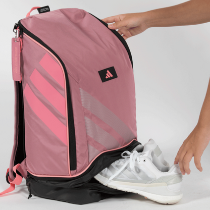 MOCHILA DE PADEL ADIDAS PRO TOUR PINK 2026 DE MARTITA ORTEGA