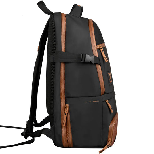 MOCHILA DE PADEL NOX  LUXURY OPEN SERIES PRETO/CASTANHO